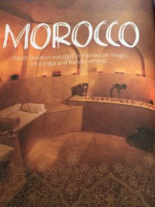 Yoga in Morocco Yoga Mag cover